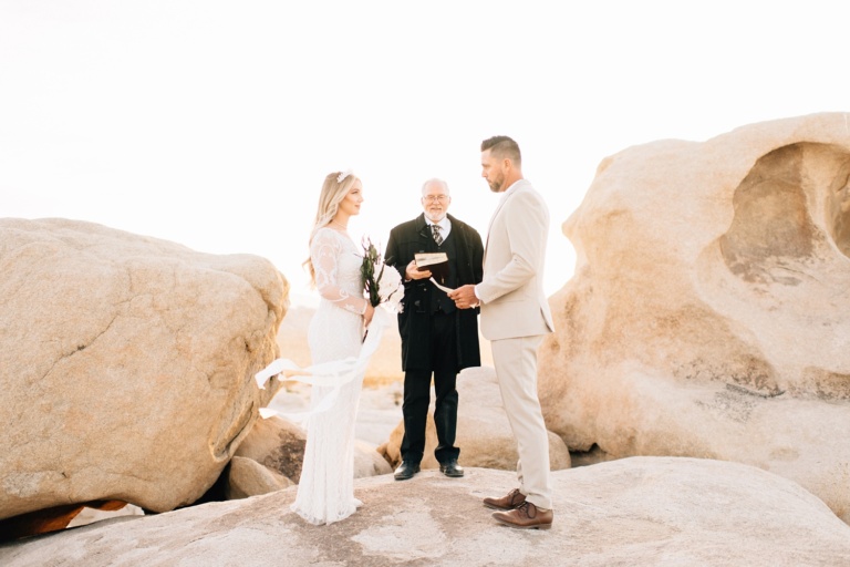 Mojave Desert Intimate Elopement
