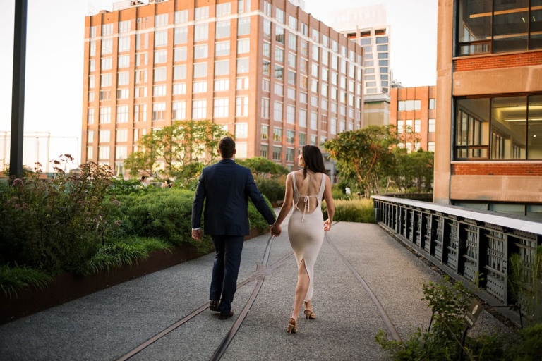 Timeless High Line & Central Park Engagement